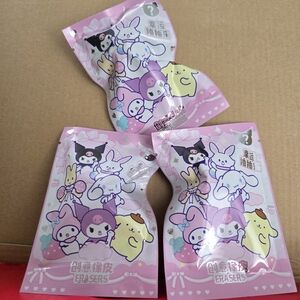 3 Pack Hello Kitty Creative Erasers Blind Bag